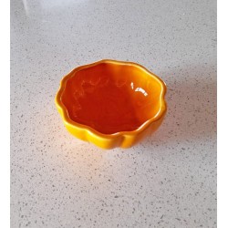 El Yapımı Seramik Bal Kabağı Kase