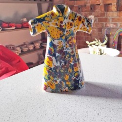 El Yapımı Seramik Dekoratif Kaftan
