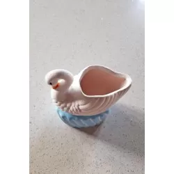 El Yapımı Seramik Kuğu Buhurdanlık